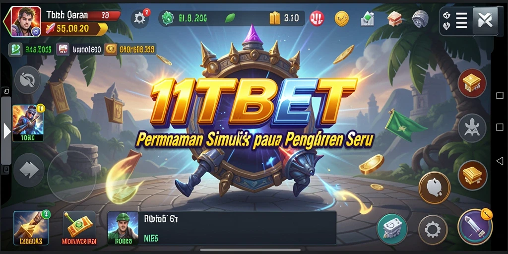 Screenshot gameplay 11TBET yang menampilkan simulasi mendalam dan interaksi menarik.