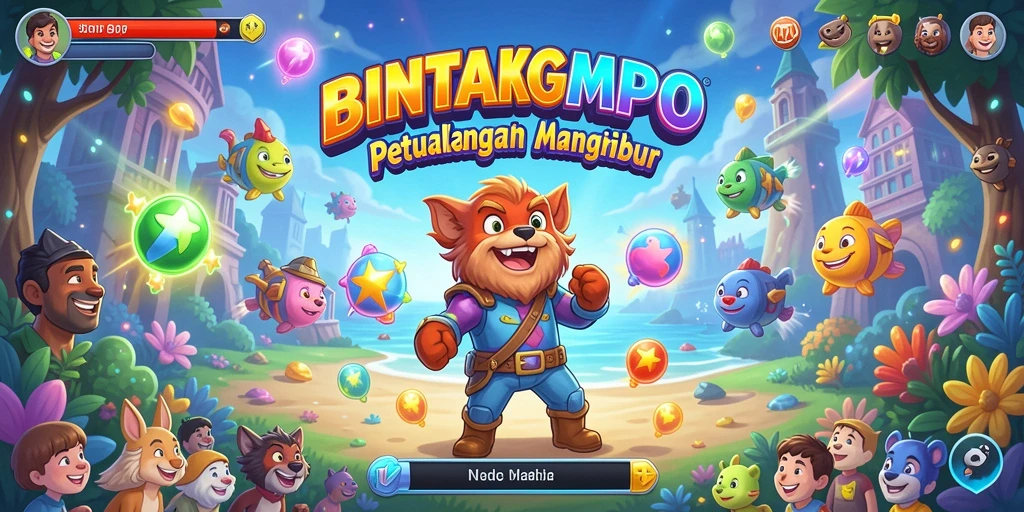 Screenshot gameplay BINTANGMPO yang menunjukkan aksi seru dan tantangan.