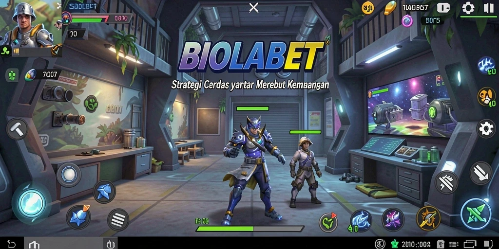 Tampilan gameplay <strong>BIOLABET</strong> yang mendebarkan dan penuh strategi.