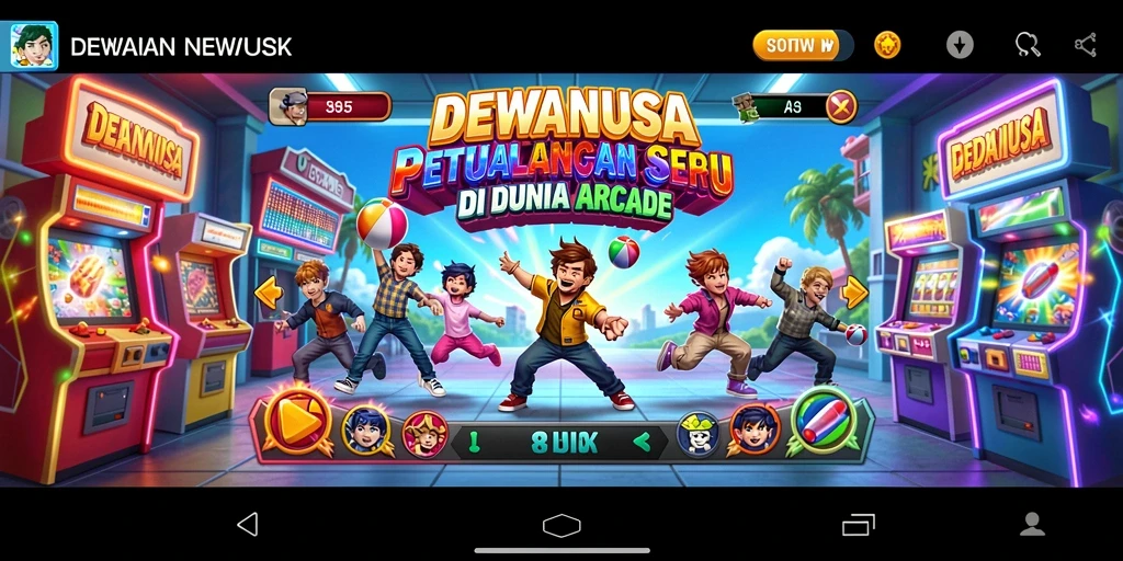 Tampilan gameplay DEWANUSA yang penuh aksi dan tantangan menarik.
