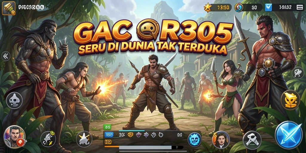 Tampilan gameplay GACOR305 yang seru dan mendebarkan.