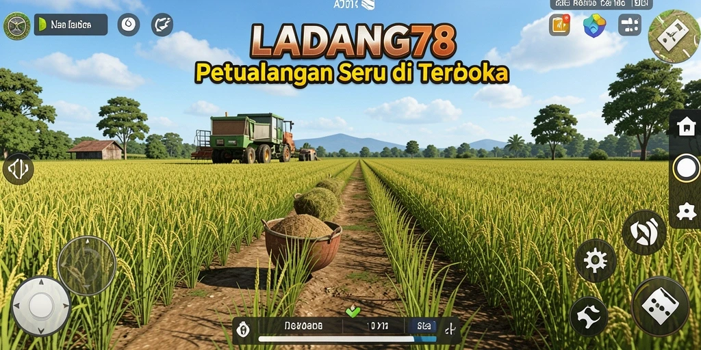 Pengalaman bermain seru di ladang petualangan yang luas.