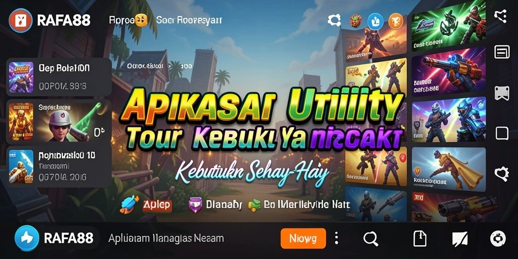Tampilan antarmuka utama RAFA88 yang intuitif dan menarik.