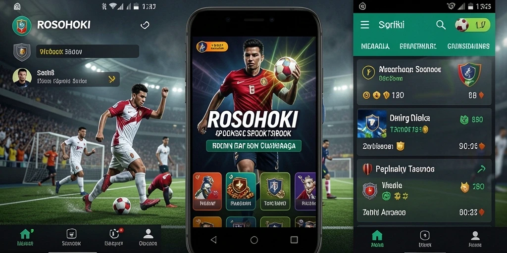 Tampilan screenshot gameplay yang seru dan interaktif dari ROSOHOKI.