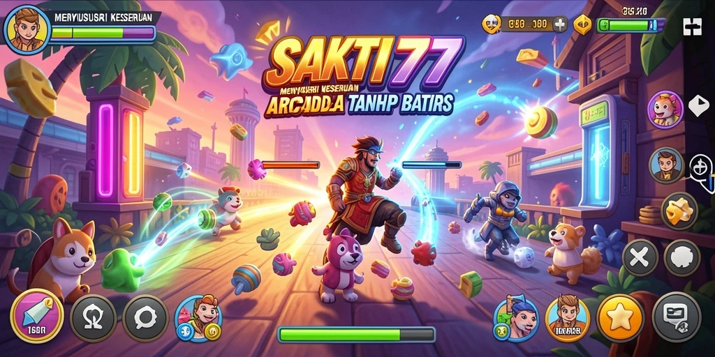 Tangkapan layar gameplay SAKTI77 yang menampilkan aksi seru dan tantangan.