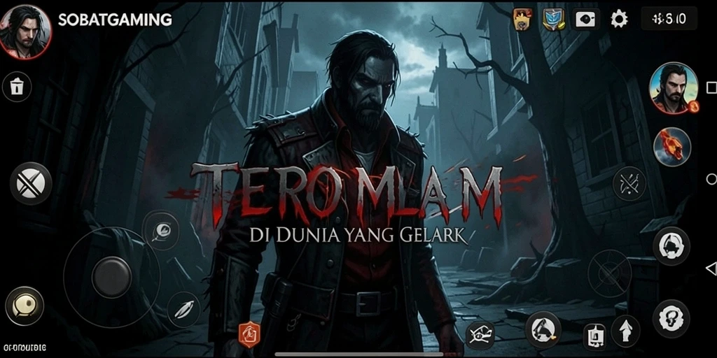 Screenshot SOBATGAMING menampilkan suasana game yang mencekam dan menyeramkan.